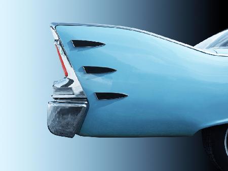 American classic car Belvedere 1960 Tail fin