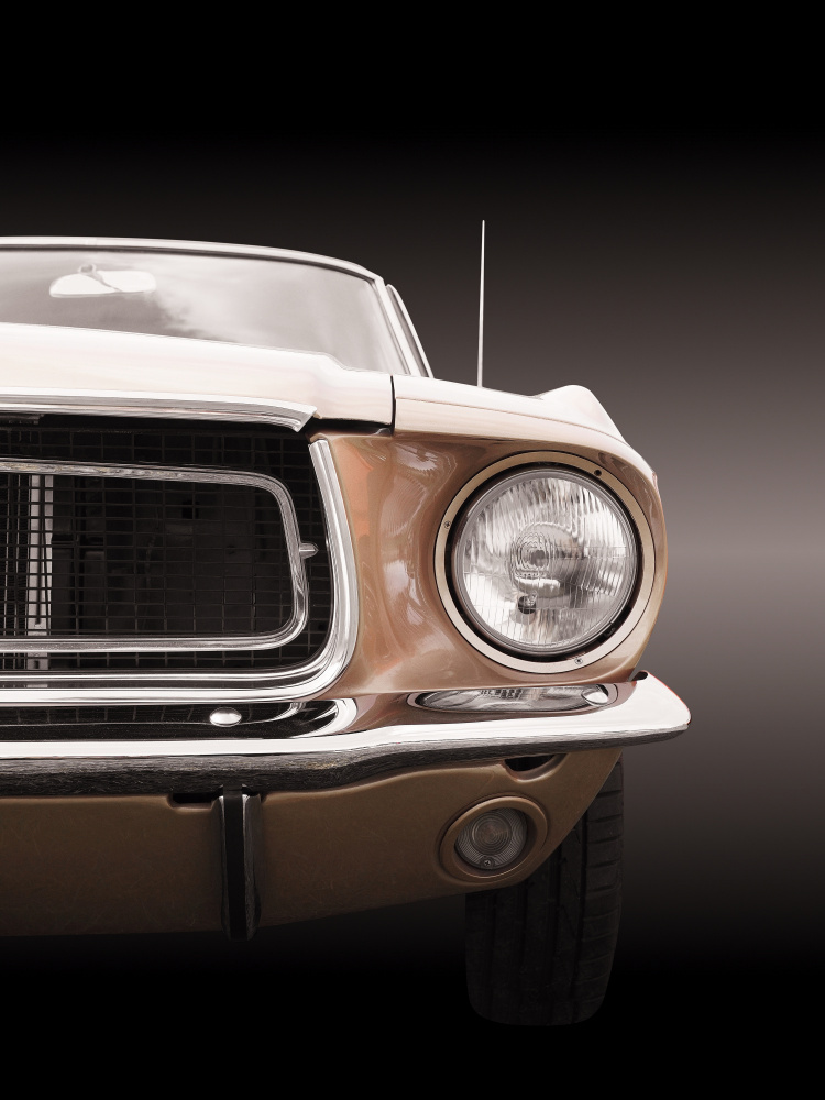 American classic car Mustang Coupe 1968 de Beate Gube