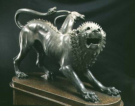 Chimaera of Arezzo or the Chimaera wounded de Bellerophon