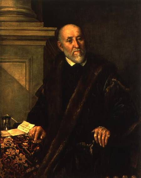 Portrait of Tommaso Giunta (1494-1566) de Benedetto Caliari
