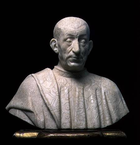 Pietro Mellini, bust de Benedetto  da Maiano