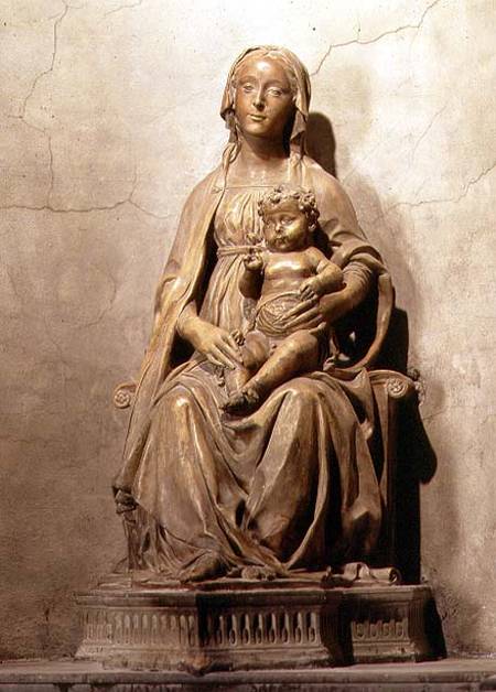 The Madonna of the Olives, detail of a tabernacle de Benedetto da Maiano and Giuliano da Maiano