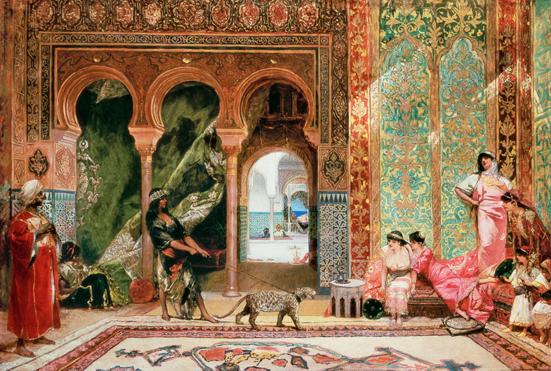A Royal Palace in Morocco de Benjamin Constant
