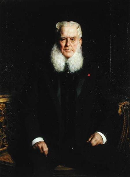 Portrait of Alfred Chauchard (1821-1909) de Benjamin Constant