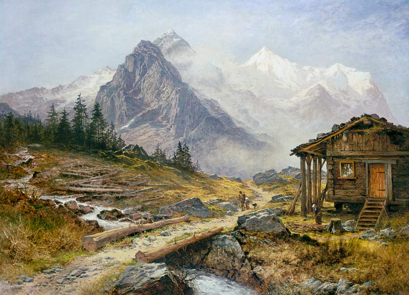 View from Zugspitze from Garmisch-Partenkirchen de Benjamin Williams Leader