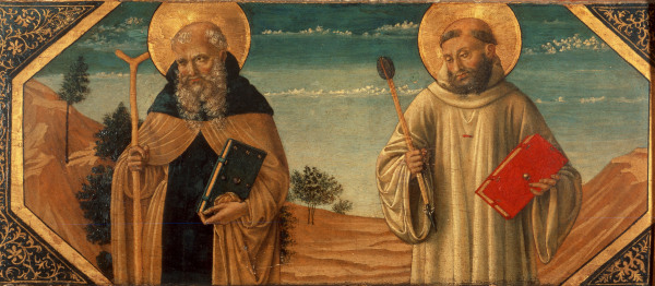 Antony and Benedict de Benozzo Gozzoli