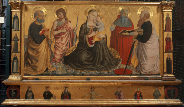 Mary, Child & Saints de Benozzo Gozzoli