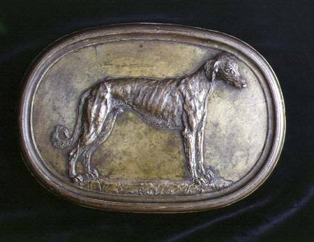 Relief of a Greyhound de Benvenuto Cellini