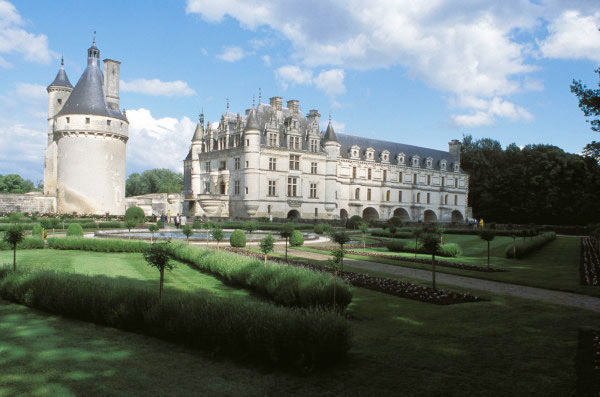 Chenonceau, Garten und Schloss de Bernard  Saint-Genès