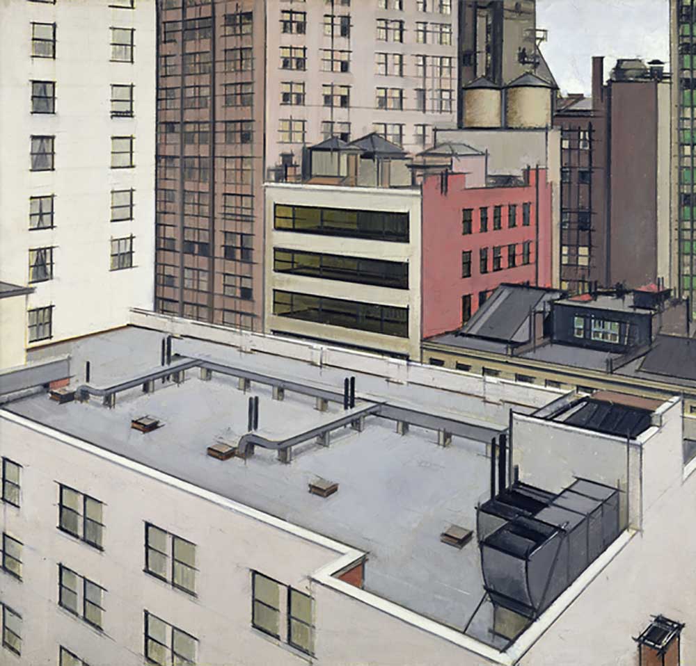 Roofs of New York, c.1930 de Bernard Boutet de Monvel