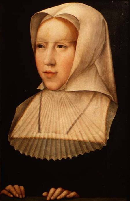 Portrait of Margaret of Austria (1480-1530) de Bernard van Orley