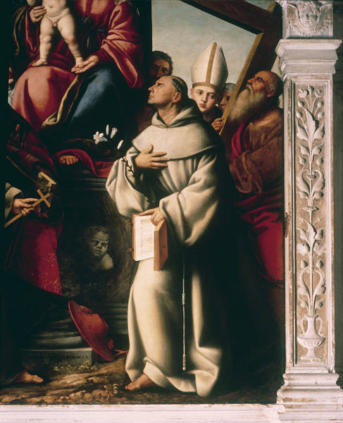 B.Licinio / Mary with child and saints de Bernardino Licinio