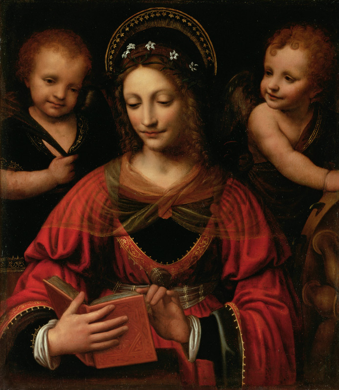 Saint Catherine de Bernardino Luini