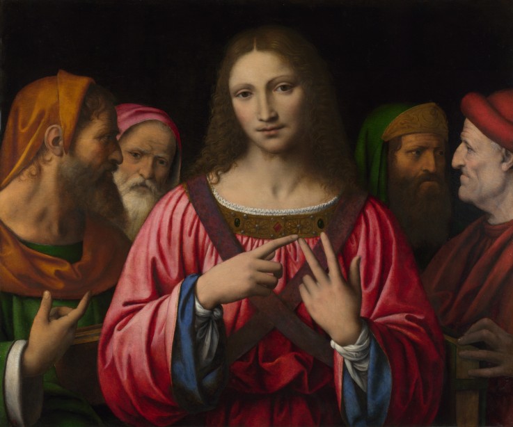Christ among the Doctors de Bernardino Luini