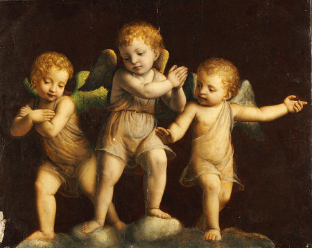 Three Cherubs de Bernardino Luini