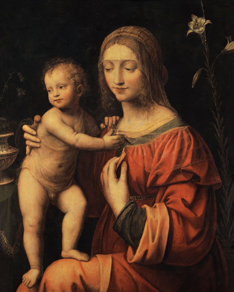 Virgin and Child de Bernardino Luini