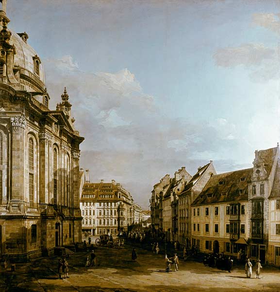 Dresden, Frauenkirche de Bernardo Bellotto