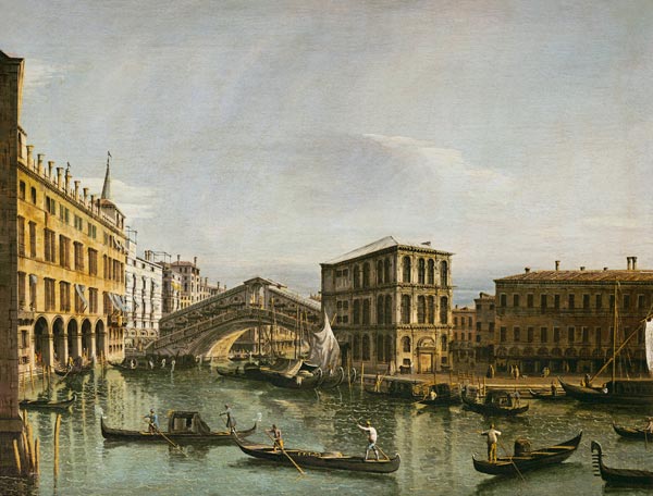 The Grand Canal, Venice de Bernardo Bellotto