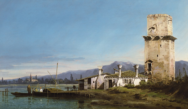 The Tower of Marghera de Bernardo Bellotto