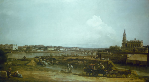 Dresden , Canaletto de Bernardo Bellotto