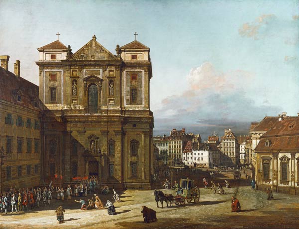 Vienna , Freyung de Bernardo Bellotto