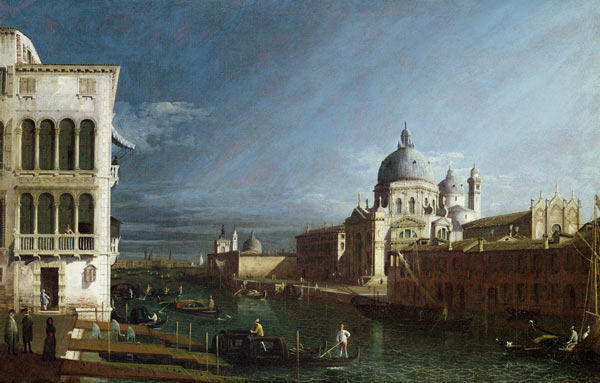 The Molo Looking West with the Doges' Palace in the Distance de Bernardo Bellotto