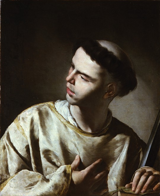 Saint Lawrence de Bernardo Cavallino