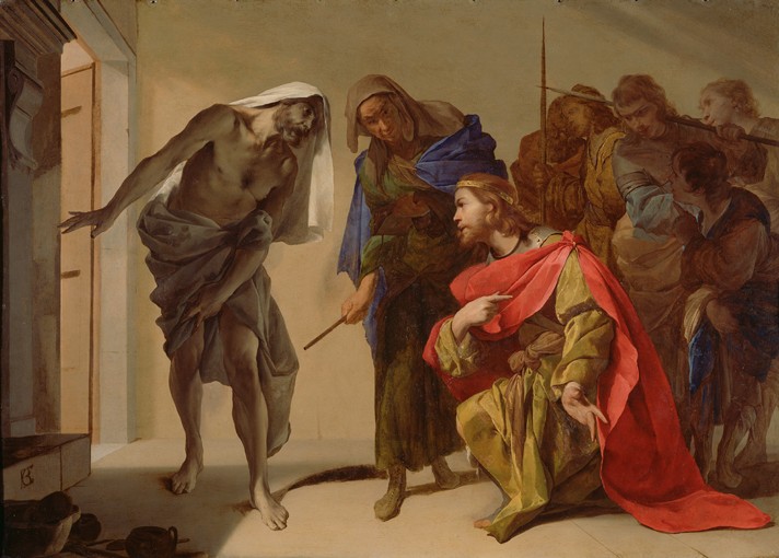 The Shade of Samuel Invoked by Saul de Bernardo Cavallino