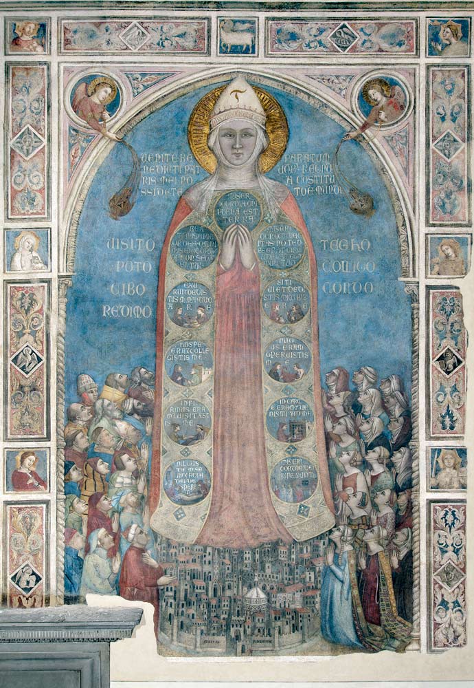 Madonna della Misericordia (Madonna of Mercy) de Bernardo Daddi
