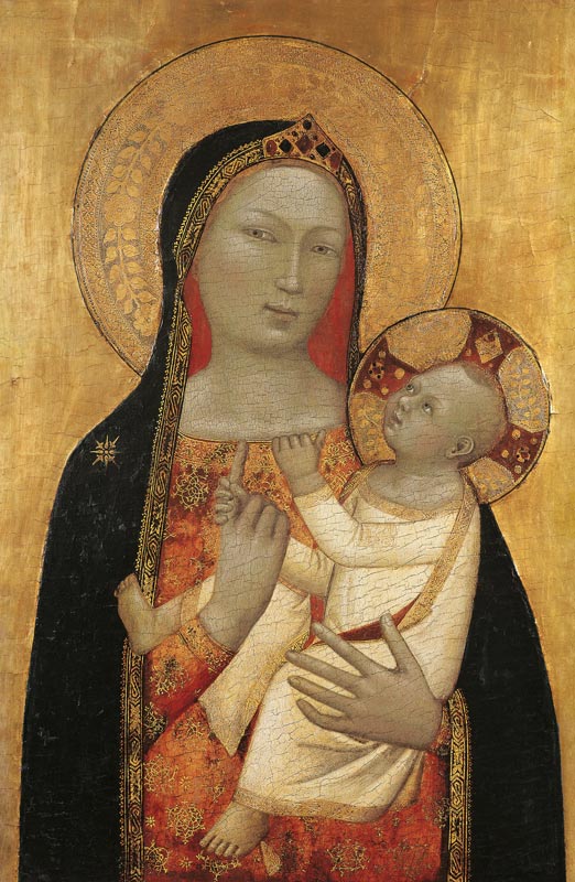 The Virgin and Child de Bernardo Daddi