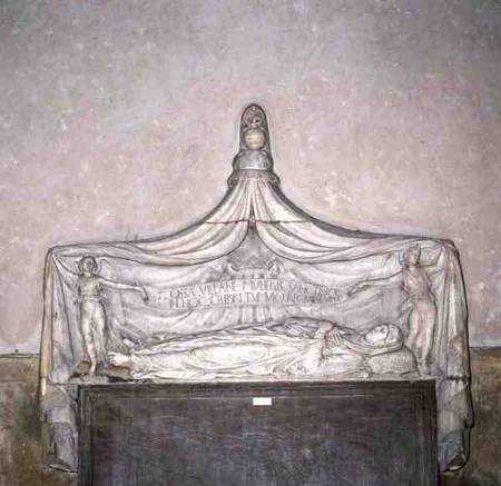 Tomb to the Blessed Villana delle Botti (d.1361) de Bernardo Rossellino