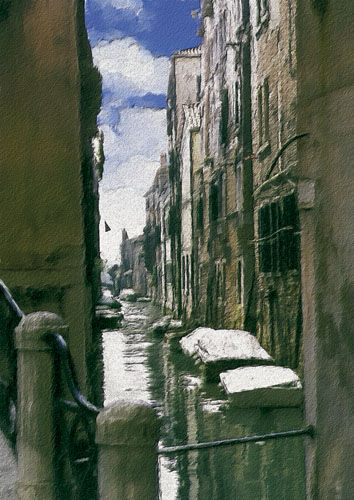 Canal in Venice 2 de Bernd Wieczorek