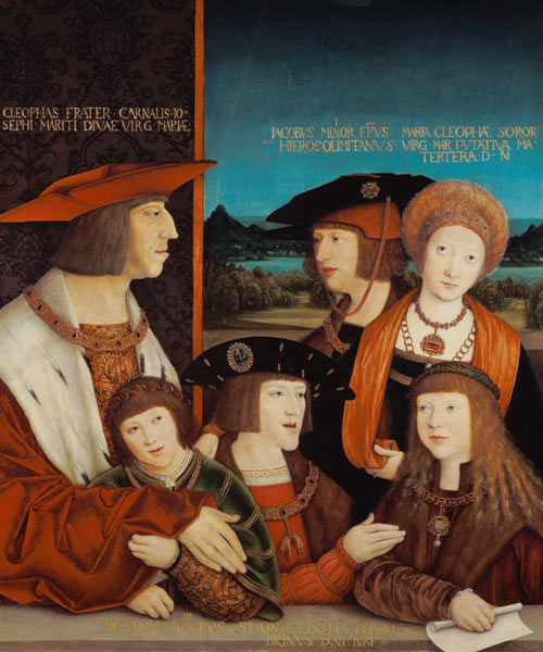 Portrait of Emperor Maximilian I with His Family de Bernhard Strigel