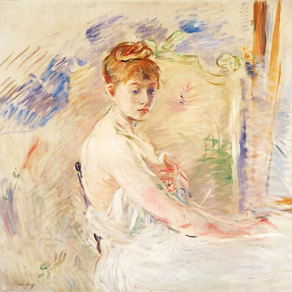 A Young Girl From The East (Mlle de Berthe Morisot