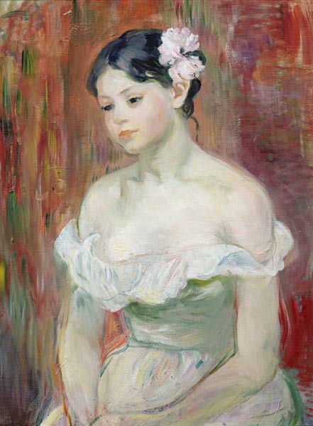 A Young Girl de Berthe Morisot
