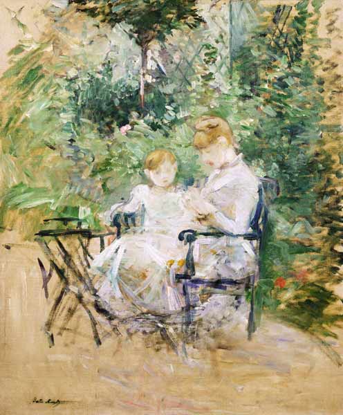 In the Garden de Berthe Morisot