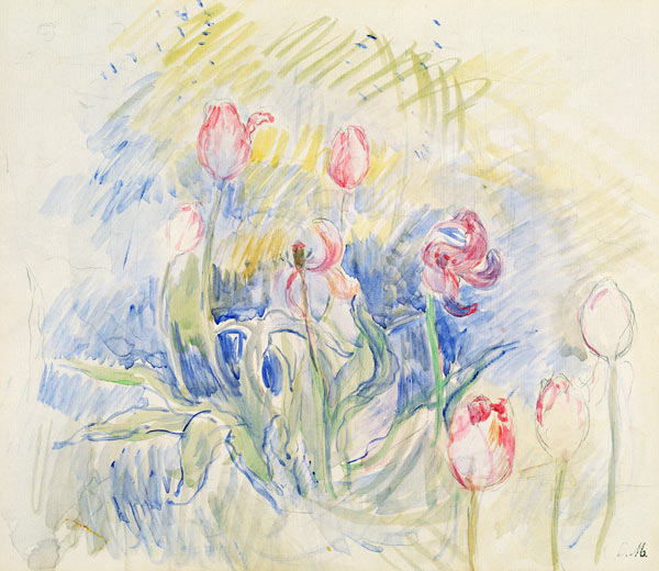 Tulips de Berthe Morisot