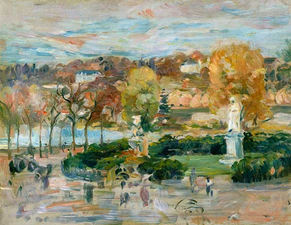 Landscape in Tours de Berthe Morisot