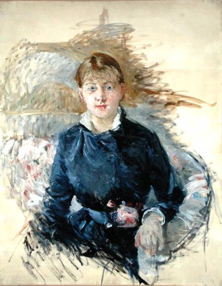Portrait of Louise Riesener de Berthe Morisot