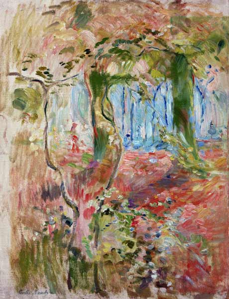 Undergrowth in Autumn de Berthe Morisot