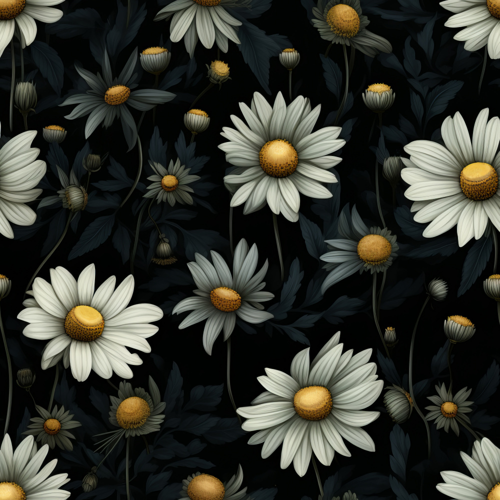 Dark Floral 6 de Bilge Paksoylu