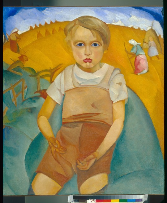 The worldling (Portrait of the son) de Boris Dimitrijew. Grigorjew