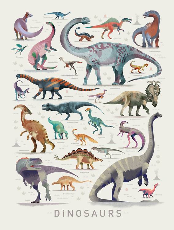 Dinosaurs de Dieter Braun