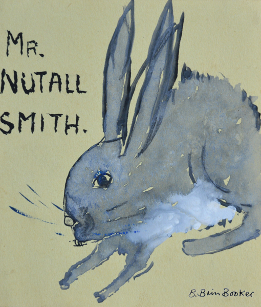 A Rabbit named Mr Nutall Smith de Brenda Brin  Booker
