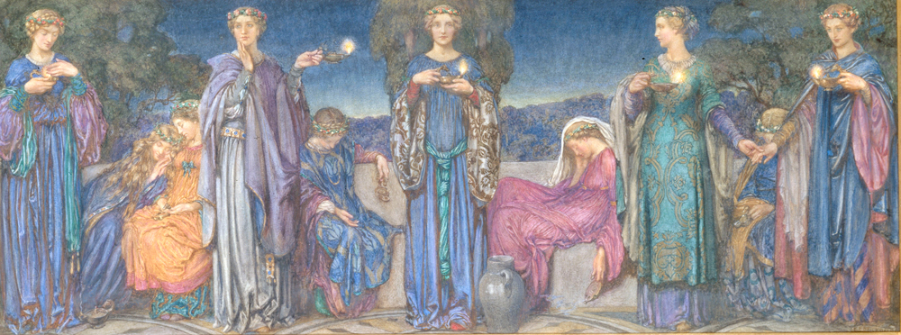 The Wise and Foolish Virgins de Brickdale Eleanor Fortescue