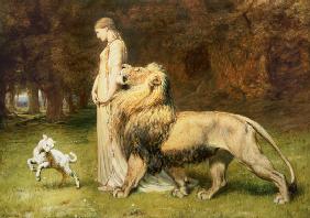 Una and the Lion, from Spenser's Faerie Queene