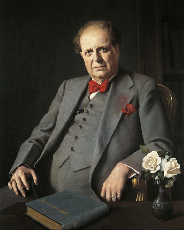 Portrait of Pietro Mascagni (Livorno, 1863-Rome 1945), 1939, by Bruno Croatto (1875-1948). Italy, 20 de Bruno Croatto
