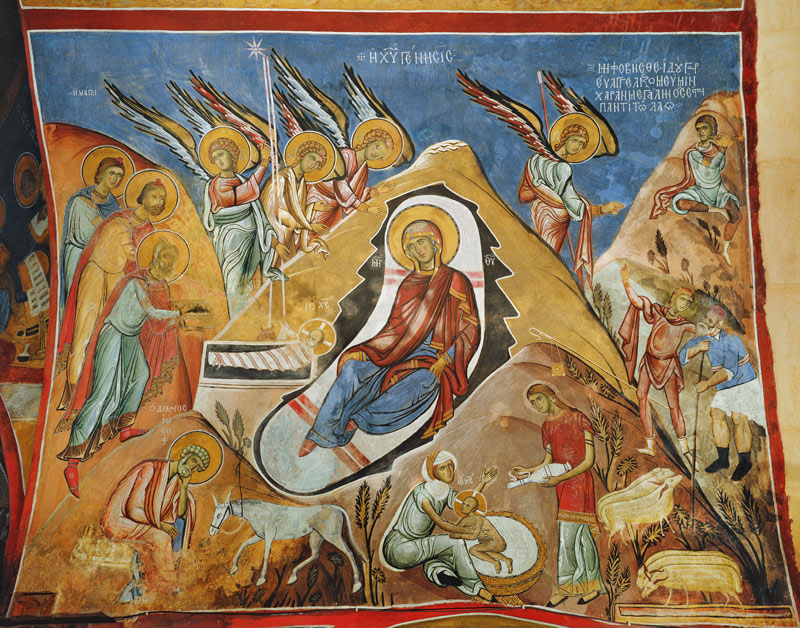 The Adoration of the Magi de Byzantine School