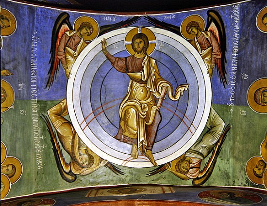 Christ of the Last Judgement de Byzantine School