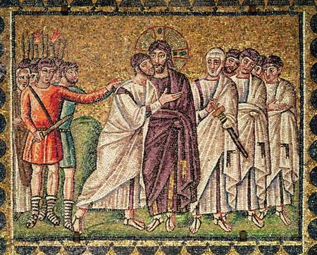 The Kiss of Judas, Scenes from the Life of Christ de Byzantine School